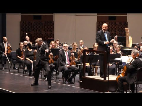Florida Orchestra recreates GEICO&#039;s Triangle Solo Commercial